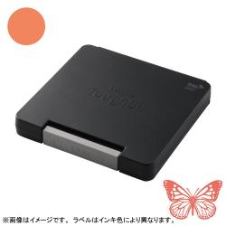 シャチハタ　スタンプ台 タフダ　記念スタンプ用 珊瑚色(さんごいろ)