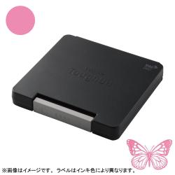 シャチハタ　スタンプ台 タフダ　記念スタンプ用 桃色(ももいろ)