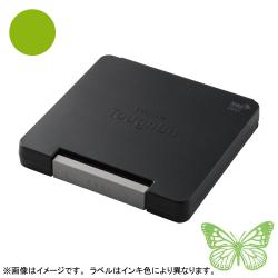 シャチハタ　スタンプ台 タフダ　記念スタンプ用 萌黄色(もえぎいろ)