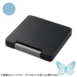 シャチハタ　スタンプ台 タフダ　記念スタンプ用 水色(みずいろ)