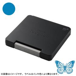 シャチハタ　スタンプ台 タフダ　記念スタンプ用 縹色(はなだいろ)