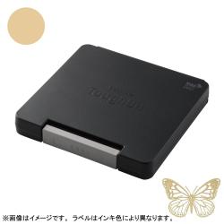 シャチハタ　スタンプ台 タフダ　記念スタンプ用 砂色(すないろ)