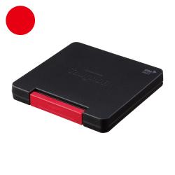 シャチハタ　スタンプ台 タフダ　記念スタンプ用 スタンプ台 タフダ 記念スタンプ用 赤