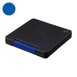 シャチハタ　スタンプ台 タフダ　記念スタンプ用 スタンプ台 タフダ 記念スタンプ用 藍色