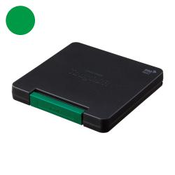 シャチハタ　スタンプ台 タフダ　記念スタンプ用 スタンプ台 タフダ 記念スタンプ用 緑