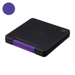 シャチハタ　スタンプ台 タフダ　記念スタンプ用 スタンプ台 タフダ 記念スタンプ用 紫