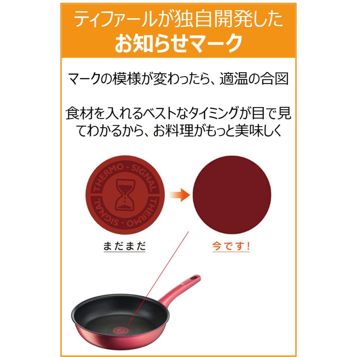 ティファール T-fal フライパン IHルージュ・アンリミテッド フライパン_3