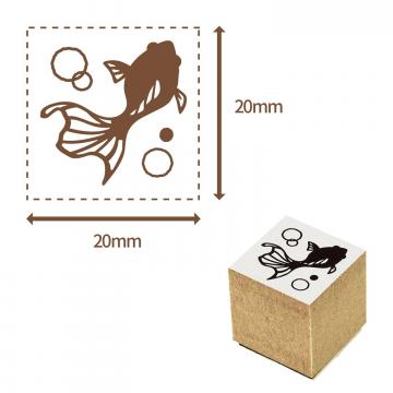 シャチハタ クラフトはんこ 和柄 和柄 20×20mm 022