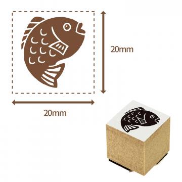 シャチハタ クラフトはんこ 和柄 和柄 20×20mm 024