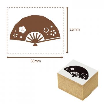 シャチハタ クラフトはんこ 和柄 和柄 25×30mm 023