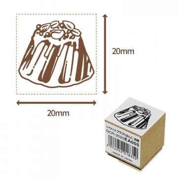シャチハタ クラフトはんこ 洋柄 洋柄 20×20mm 005