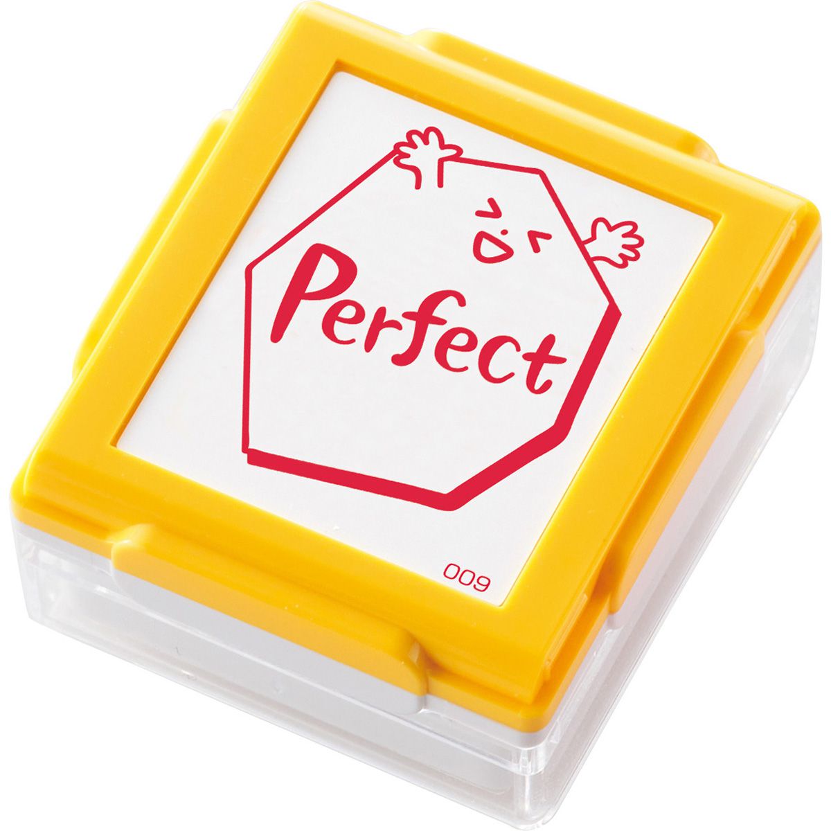 いいね!スタンプくん イエロー 09PERFECT_1