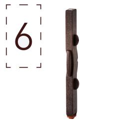 連結数字スタンプ　　ナンバリング・　ナンバリング用記号 ナンバリング用記号[6]