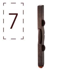 連結数字スタンプ　　ナンバリング・　ナンバリング用記号 ナンバリング用記号[7]