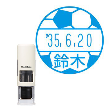 日付印 イラストデーターネームEX15号 キャップレス式 アイボリー【別注品】 NG