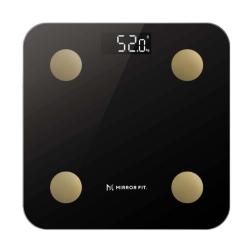 MIRROR FIT. スマート体組成計 ブラック