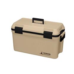 キャプテンスタッグ(CAPTAIN STAG) クーラーボックス 【CSシャルマン ベージュ】 日本製 容量25L/35L/45L 35L