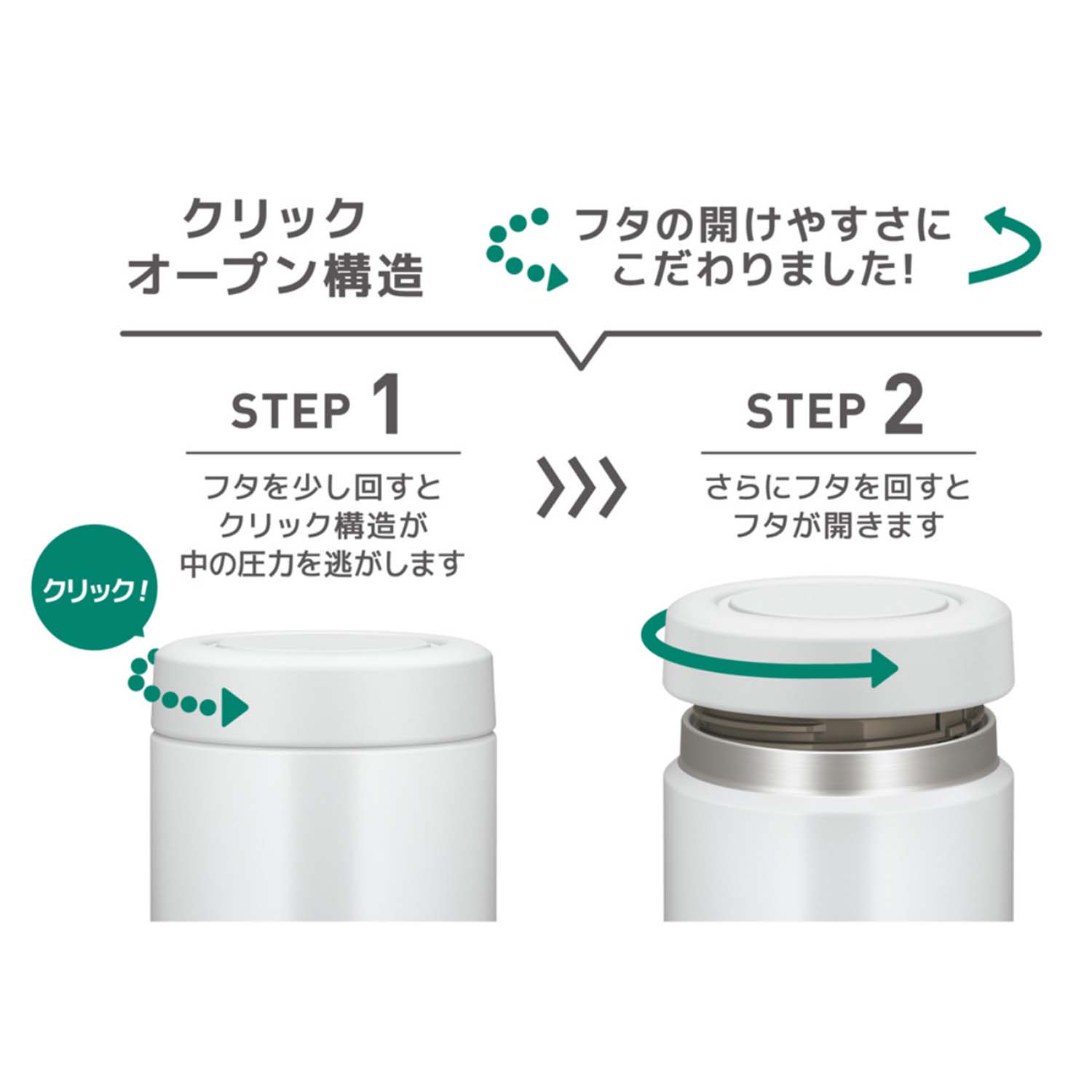 THERMOS 真空断熱スープジャー 500ml 大容量_2