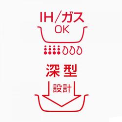 THERMOS デュラブルシリーズフライパン ガス・HI対応 深型_2