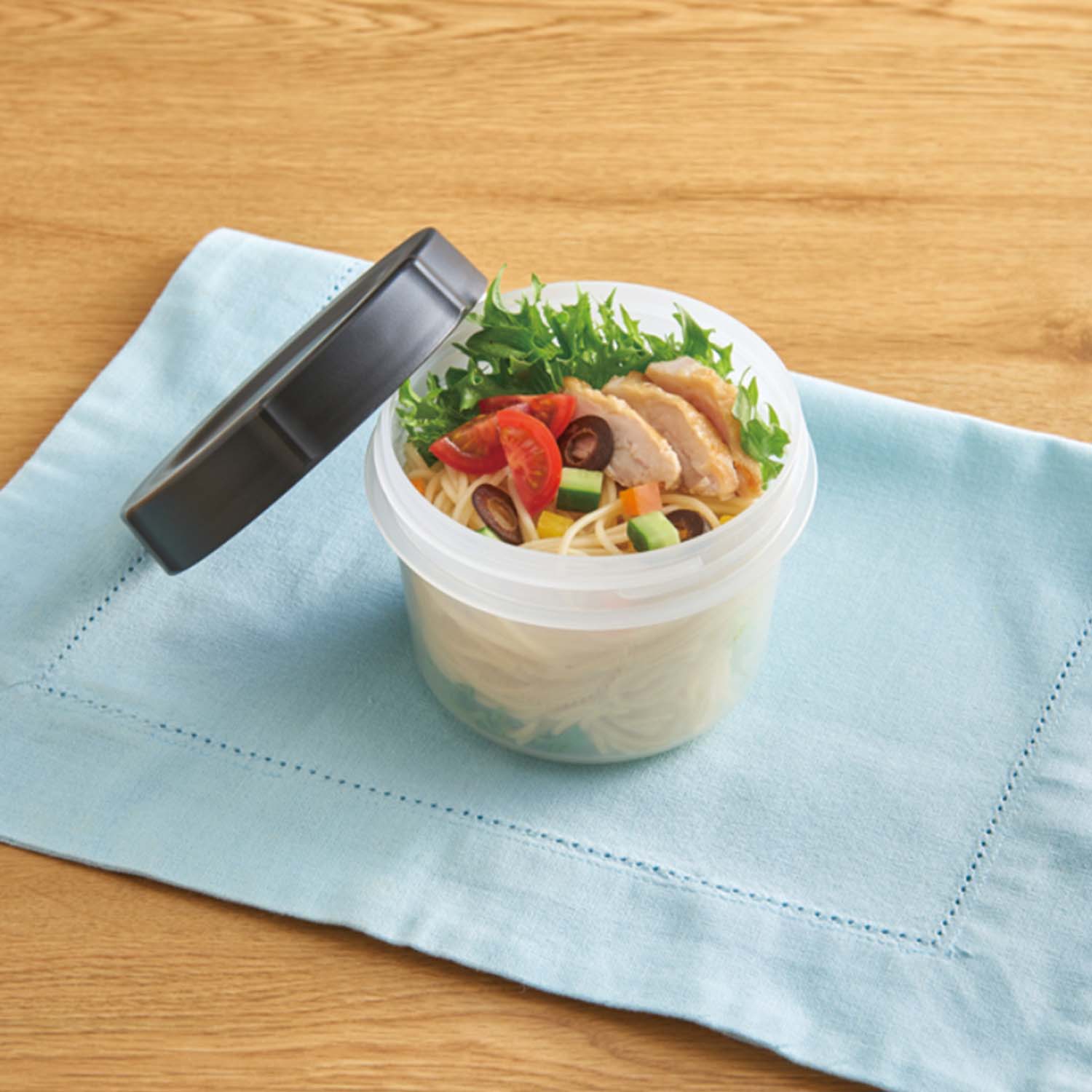 THERMOS Myフードコンテナー丸型  電子レンジ・食洗器対応
