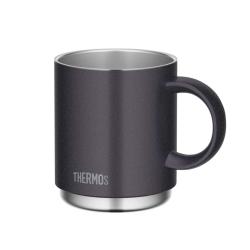 THERMOS 真空断熱マグカップ 350ml 保温・保冷 食洗器対応 スタッキング可 メタリックグレー