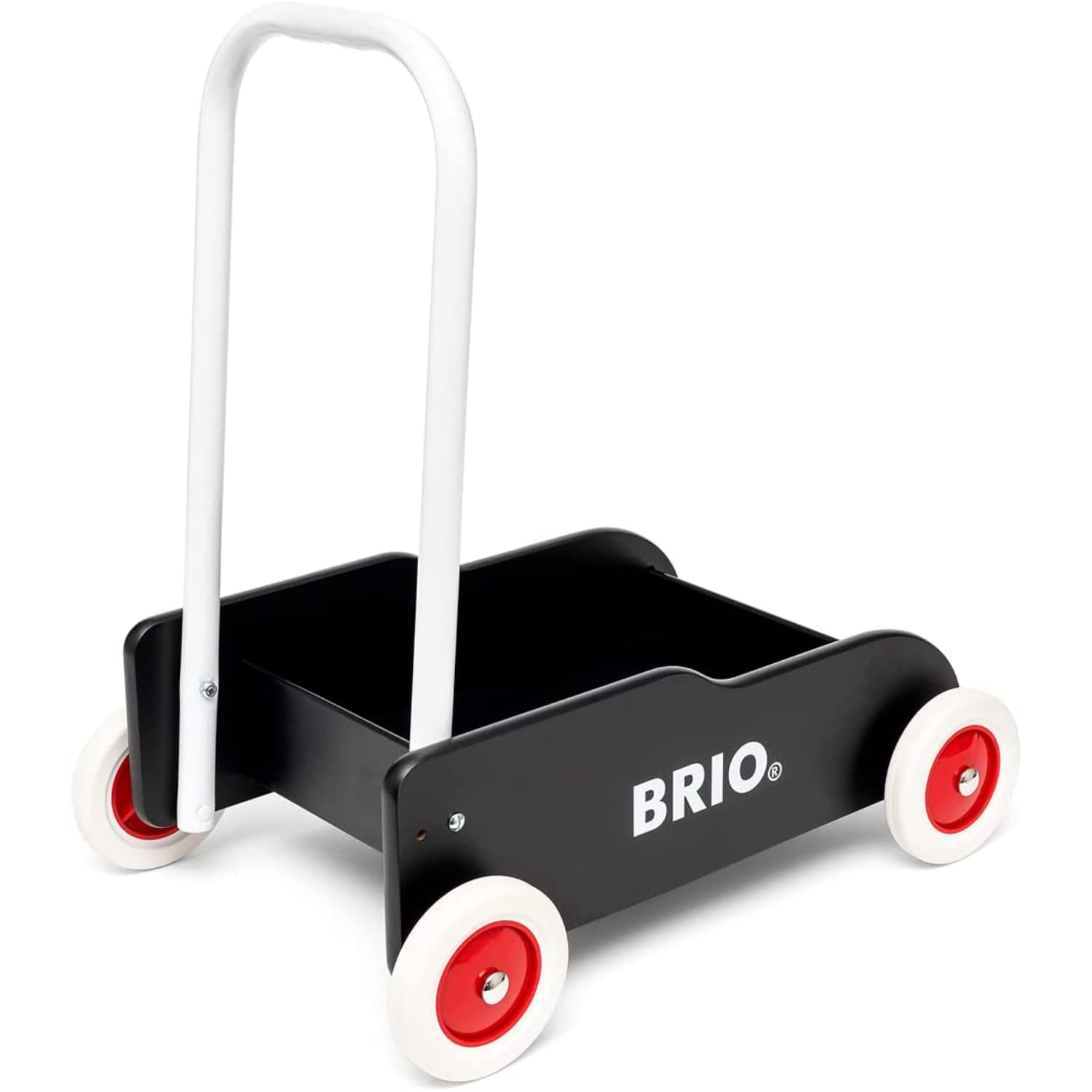 BRIO ブリオ 手押し車 ブラック カタカタ ワゴントイ 木製 知育玩具 正規輸入品_1