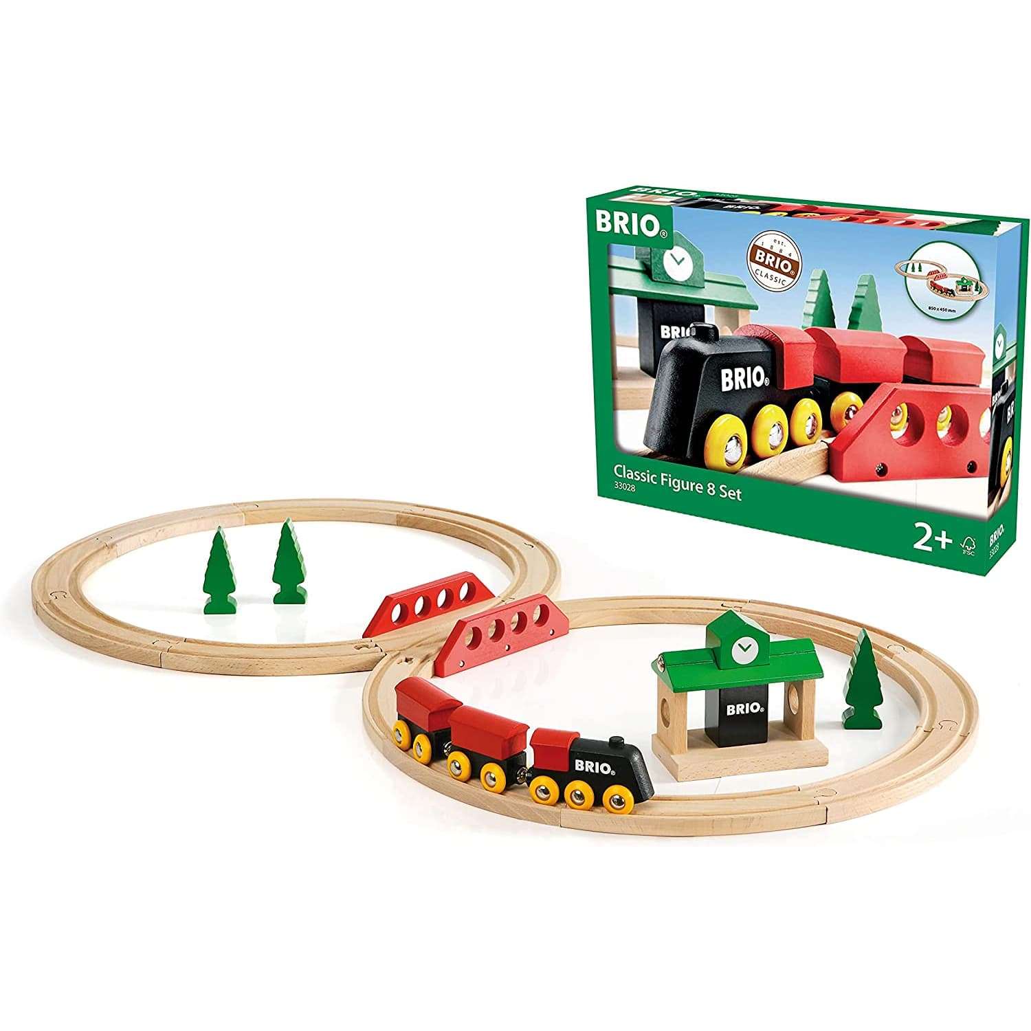 BRIO ブリオ クラシックレール 8の字セット 全22ピース レール 正規輸入品_1