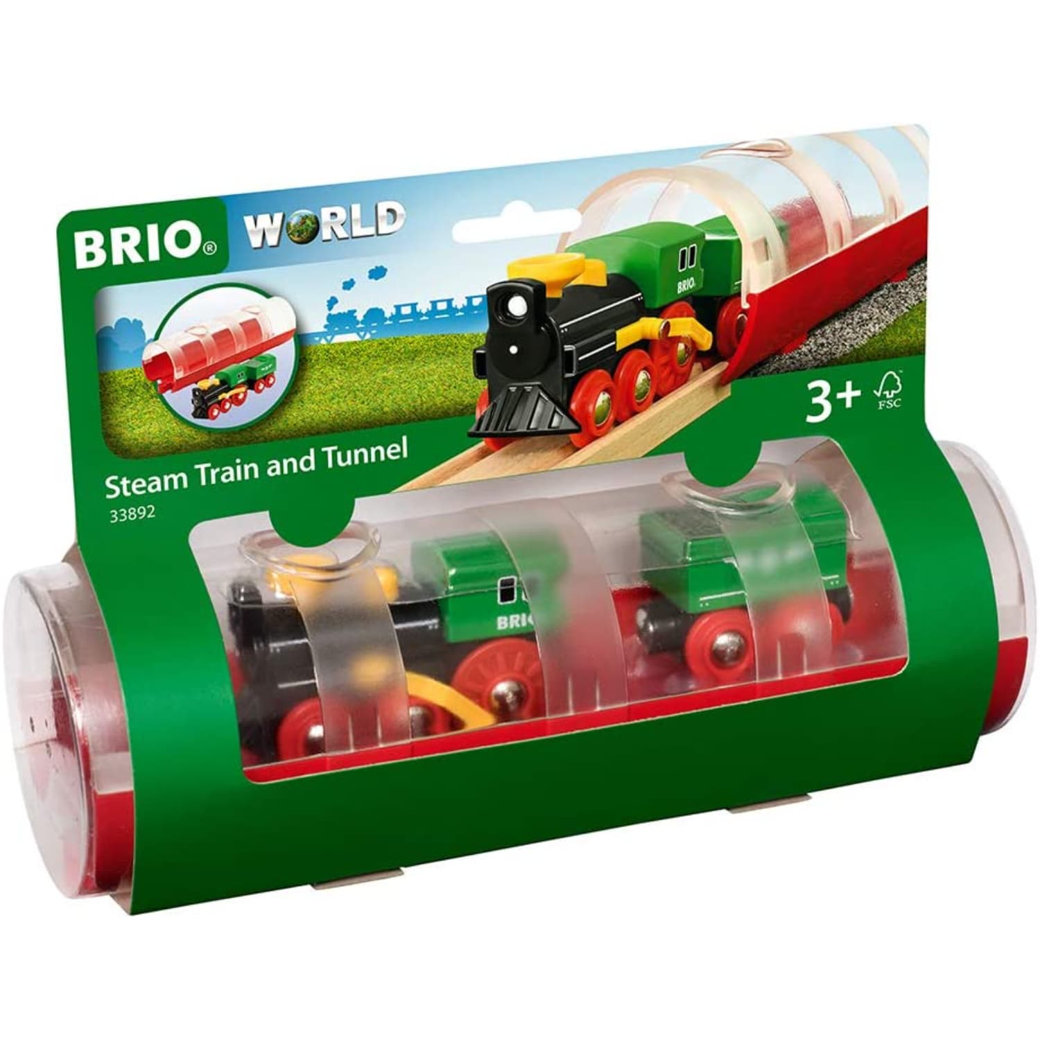 BRIO スチームトレイン&トンネル  正規輸入品