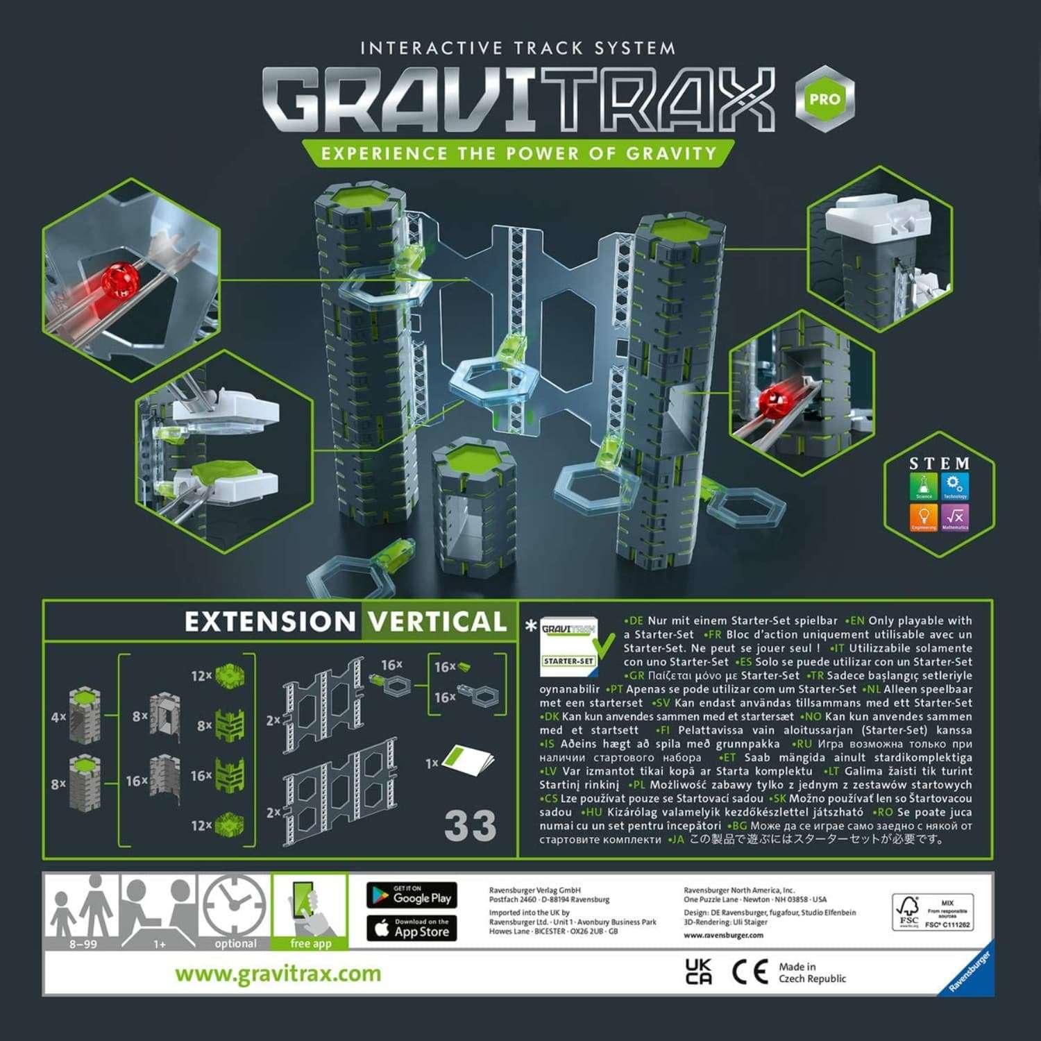 Ravensburger GraviTrax 拡張セット トラックセット 44ピース 正規輸入品_6