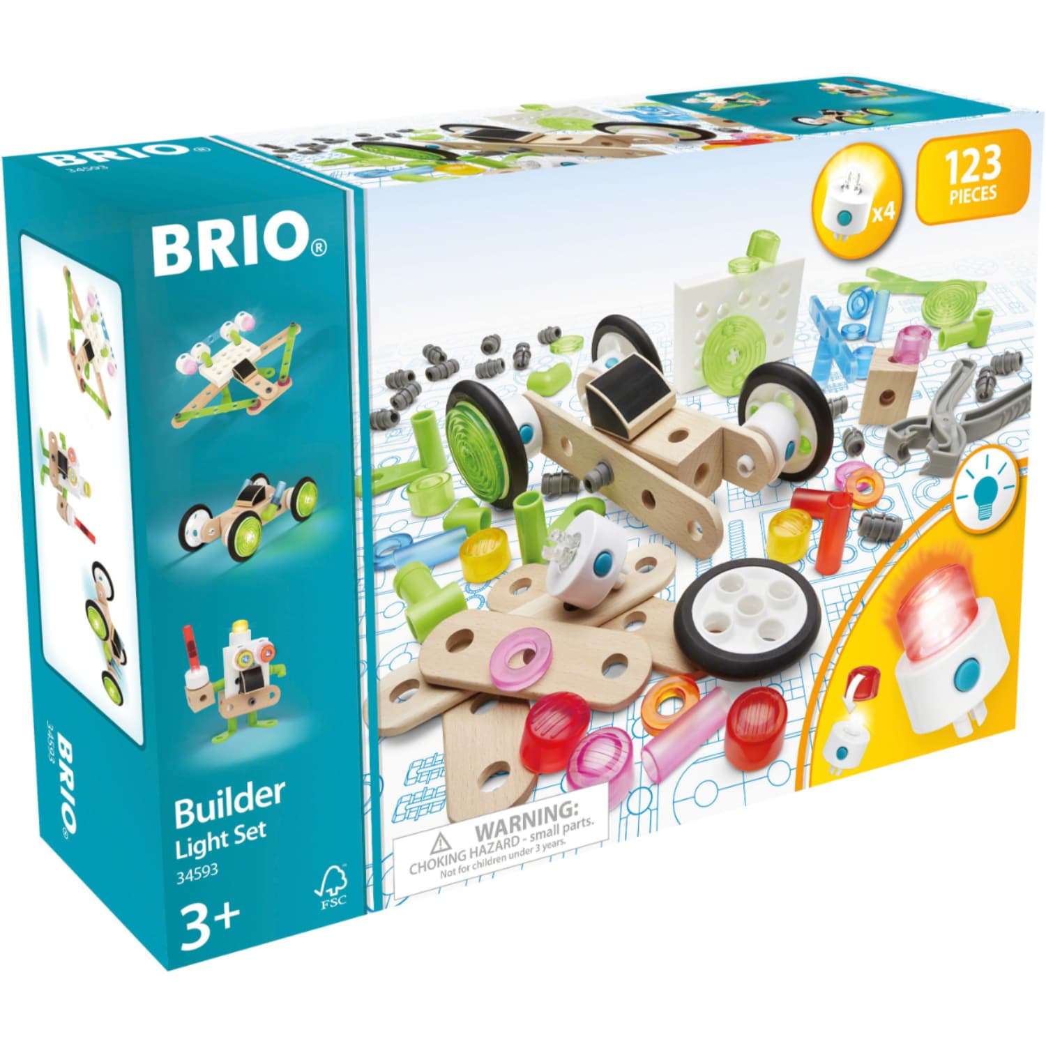 BRIO ブリオ ビルダー ライト付セット 正規輸入品