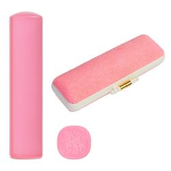 スーパー楕円はんこ キャンディカラー 印鑑 12.6ミリ キャンディストロベリー