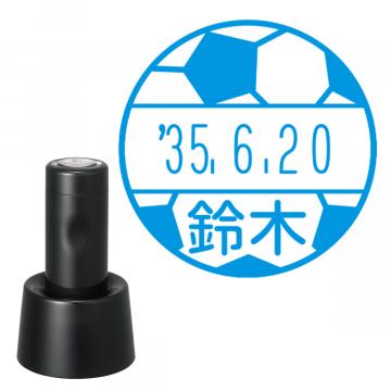 日付印 イラストデーターネームEX15号 スタンド式 ブラック【別注品】 NG