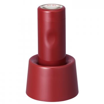 日付印 データーネームEX15号 スタンド式【別注品】 レッド