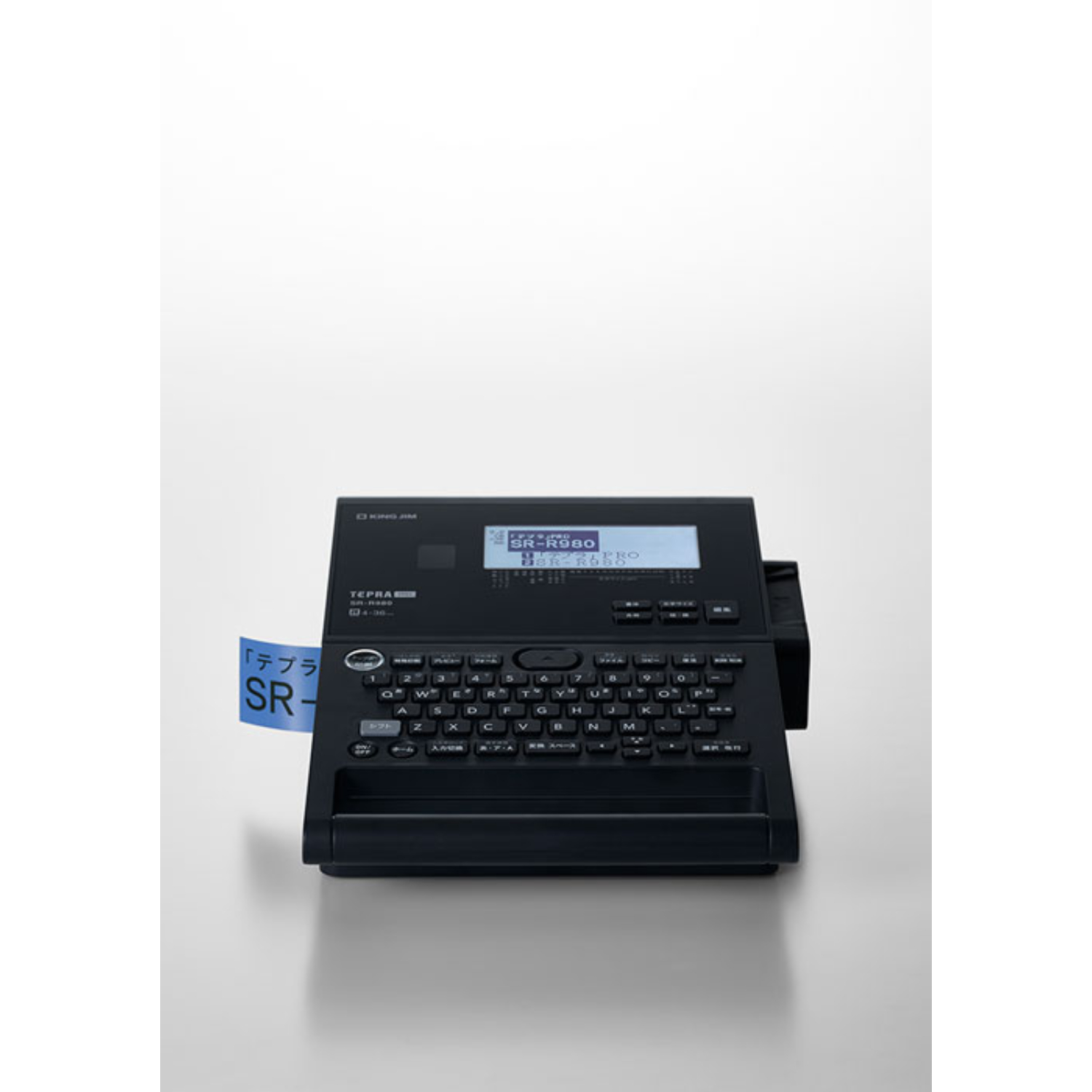 オフィス用品 キングジム モノクロ ラベルプリンター「テプラ」PRO SR-R980クロ - 1