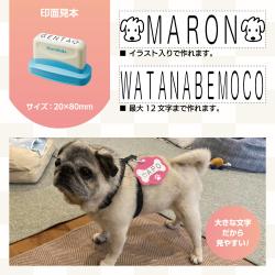 おなまえスタンプ ペット用【メールオーダー式】_3