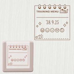 デイリーログスタンプ  マスター部 マスター部 09<br>運動記録