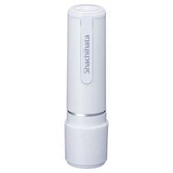 シャチハタ ネーム9 別製 ふりがな印 喋るふきだし びっくり ホワイトホワイト	