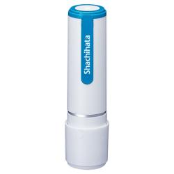 シャチハタ ネーム9 別製 ふりがな印 喋るふきだし びっくり ホワイトブルー