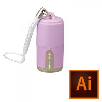 プチらっかん 別製　(7.5×7.5mm)【データ入稿】 パープル