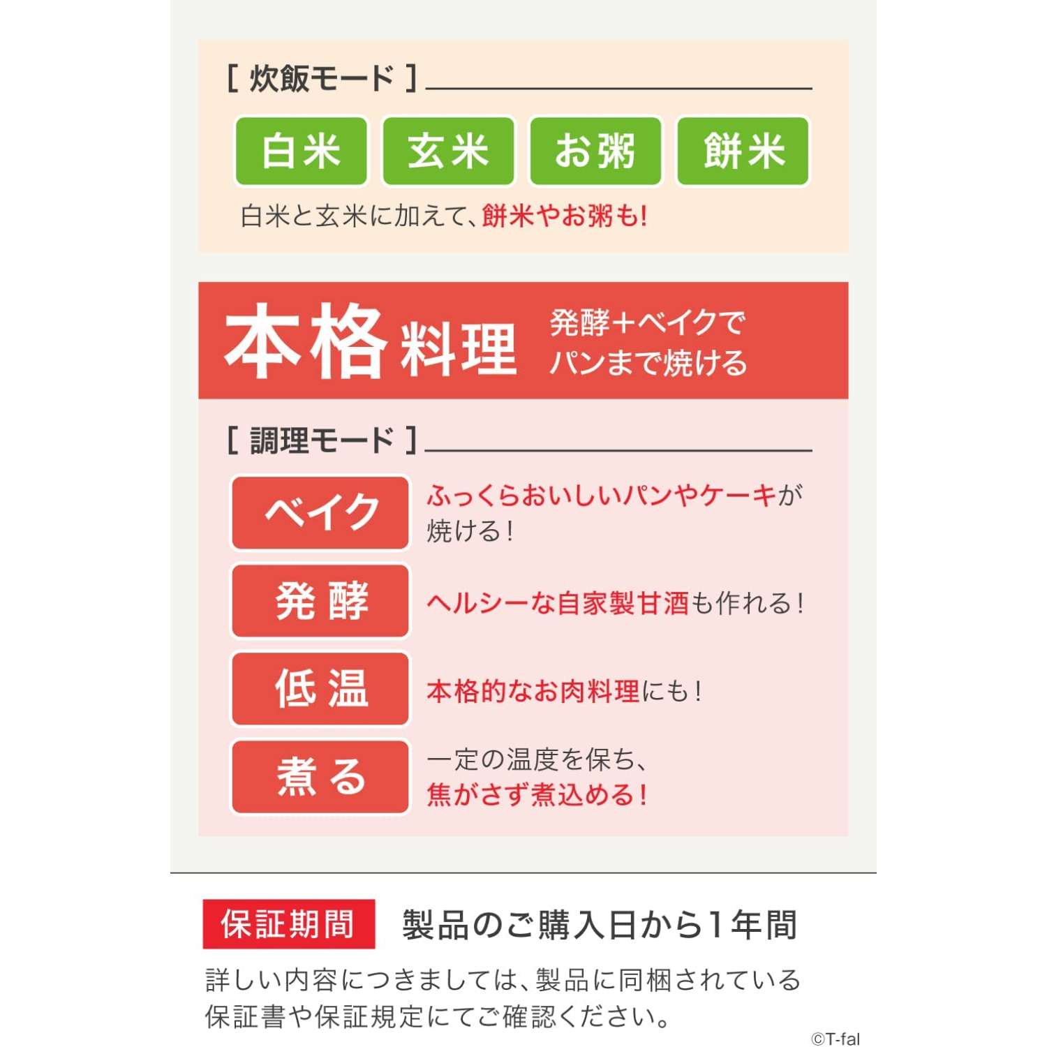 ティファール 電気圧力鍋 無水調理 3L 2～4人用 1台16役 ラクラ・クッカー プラス