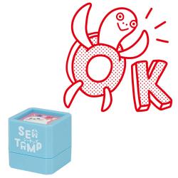 SEATAMP(シータンプ)  海の生き物シリーズ　選べる12柄 ウミガメ