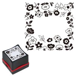 ファインカラースタンパー　大人かわいいスタンプ 3.花枠3