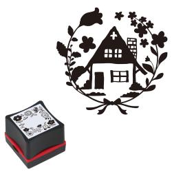 ファインカラースタンパー　大人かわいいスタンプ 10.おうち