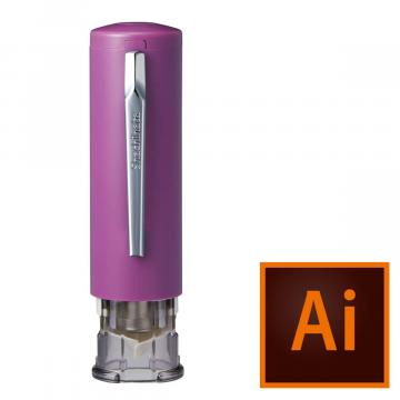 キャップレス6【データ入稿】 ワインレッド