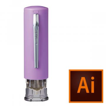 キャップレス6【データ入稿】 ライトパープル