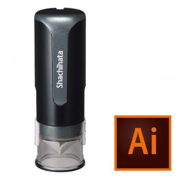 シャチハタ キャップレス9【データ入稿】 ブラック