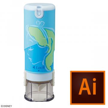 シャチハタ キャップレス9【データ入稿】/ディズニー アリス