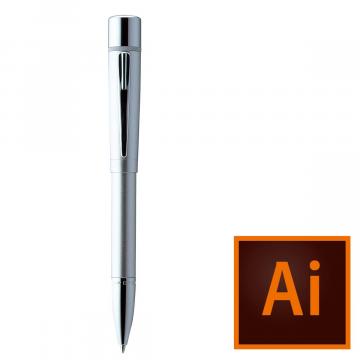 ネームペン プリモ 化粧箱付き【データ入稿】 シルバー