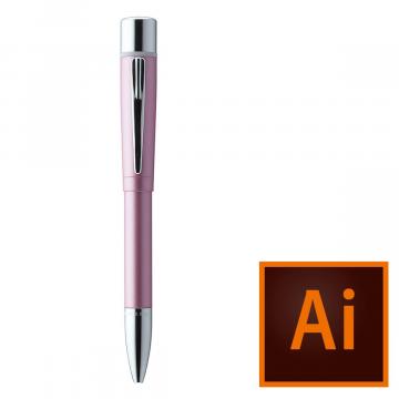 ネームペン プリモ 化粧箱付き【データ入稿】 パールピンク