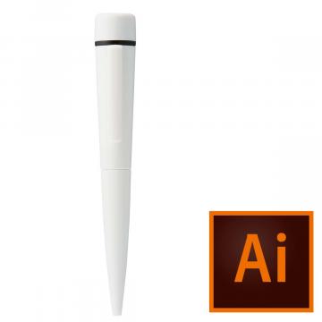 ネームペン ディアレ【データ入稿】 ホワイト